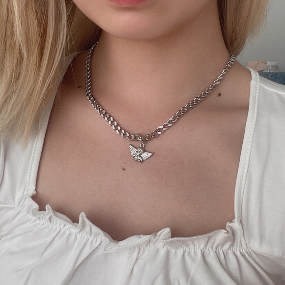 RESTOCKED! angel charm chain necklace (buy 1 get two free!!!) - Picture 3 of 6